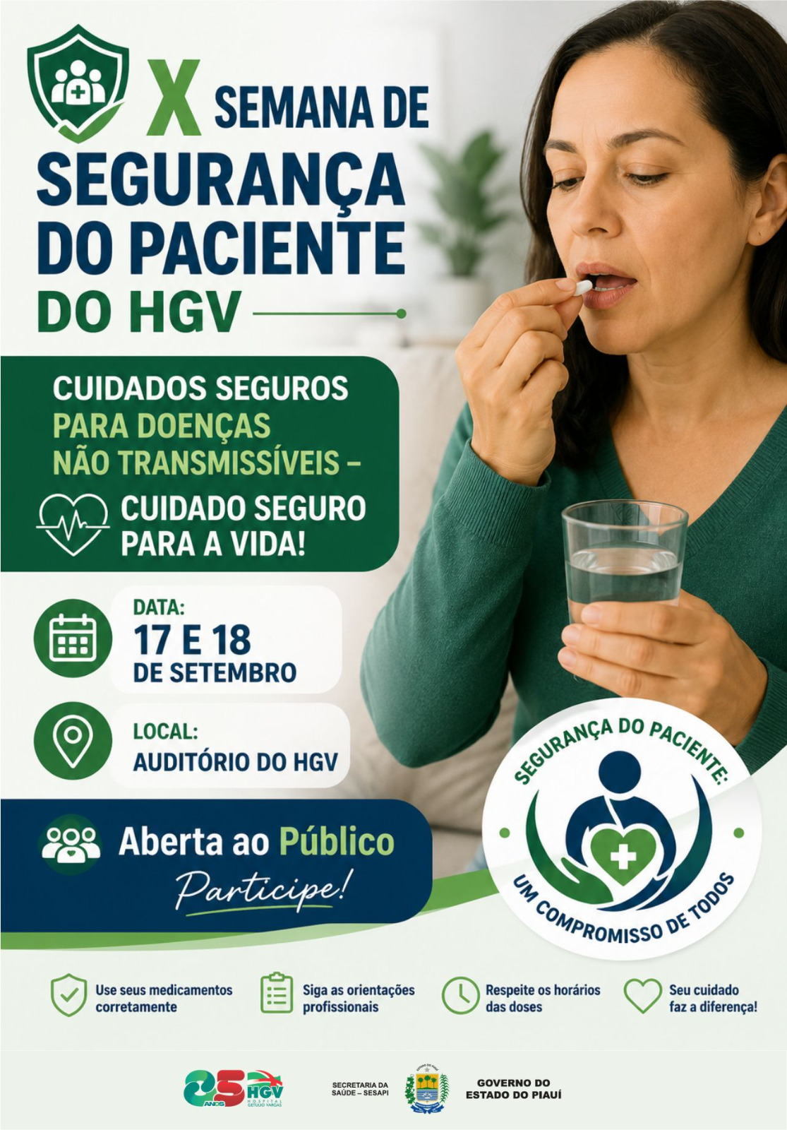 X SEMANA DE SEGURANÇA DO PACIENTE DO HGV