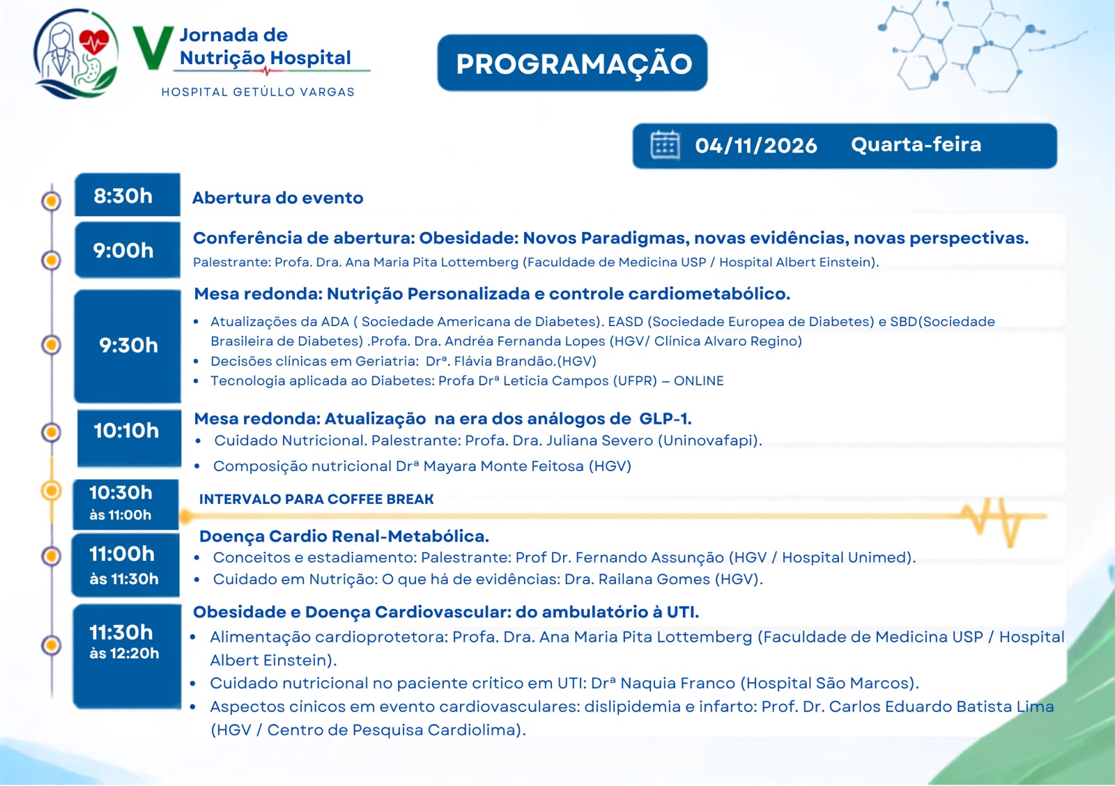 Folder do Evento